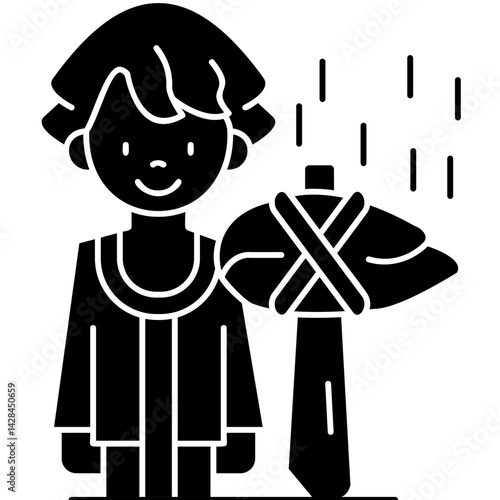 Stone Age Icon Vector Element