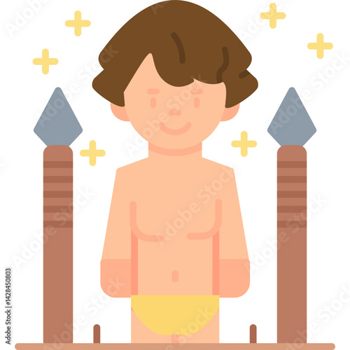 Primitive Icon Vector Element