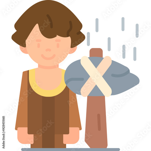 Stone Age Icon Vector Element