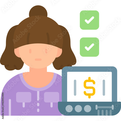 Internship Icon Vector Element