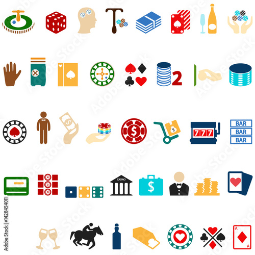 poker icon set