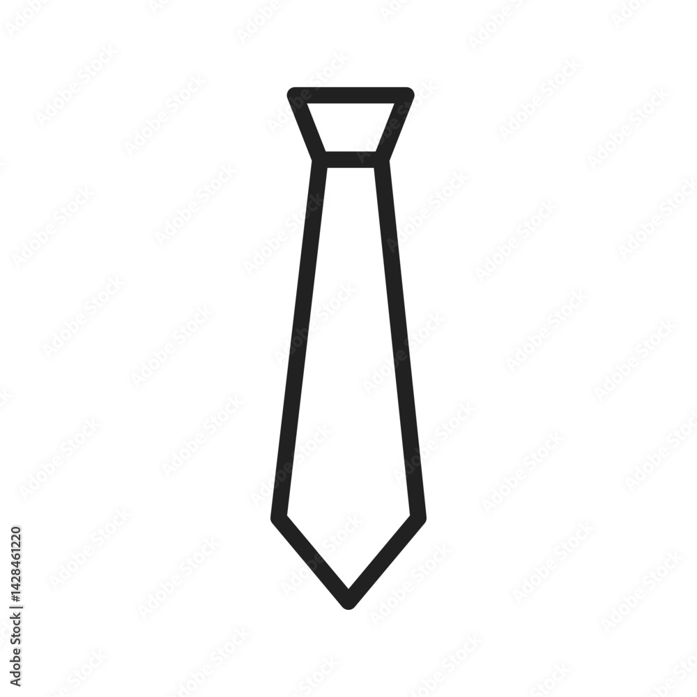 Tie icon vector image. Suitable for mobile apps, web apps and print media. Tie icon vector image. Suitable for mobile apps, web apps and print media.