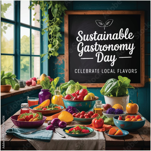 Celebrate local flavors, eco-friendly eating, and a sustainable future through gastronomy.