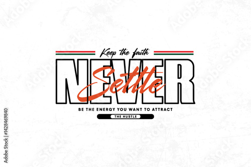 Urban Streetwear Aesthetic typography quotes vector graphic design