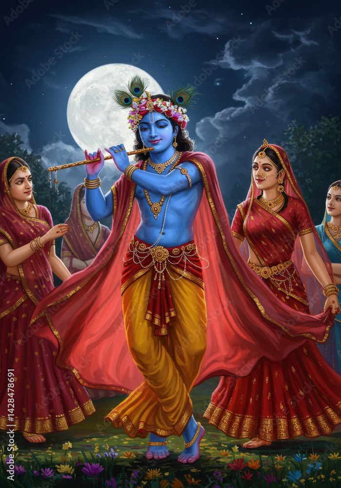 Fototapeta premium Lord Krishna