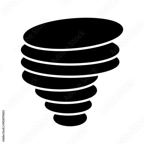 Tornado Vector Icon