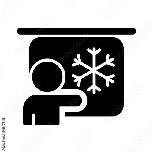 Meteorologist Vector Icon