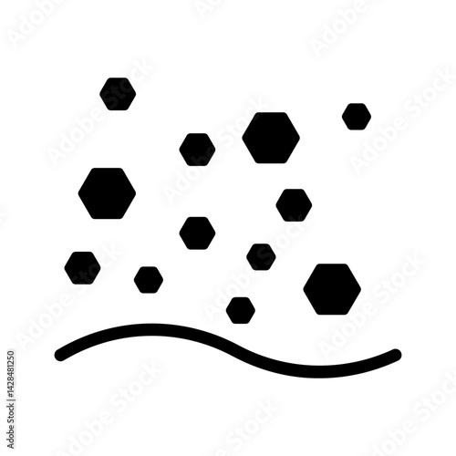Cosmic Dust Vector Icon