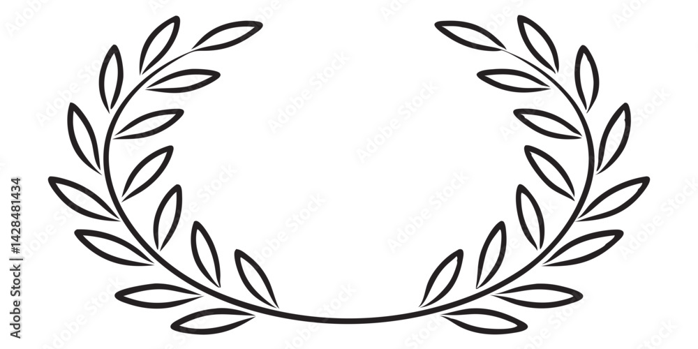 Circle Floral frames and borders vector illustration Circle Floral frames and borders vector illustration