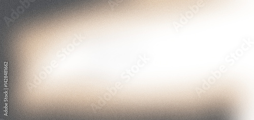 Abstract Blurred Dark Taupe Corner Gradient on transparent background
