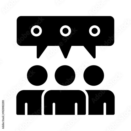 User Opinion Vector Icon