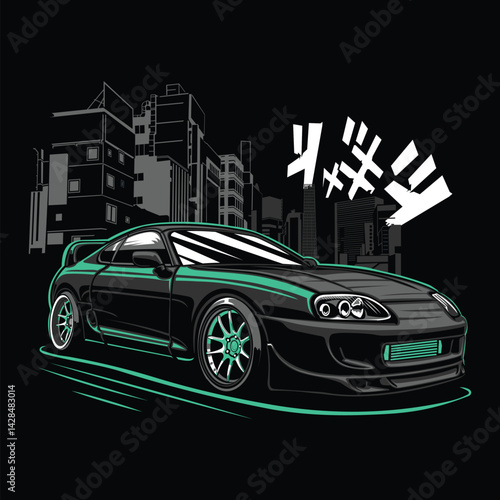 japanese old drift car
