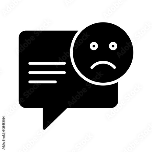 Negative Comments Vector Icon