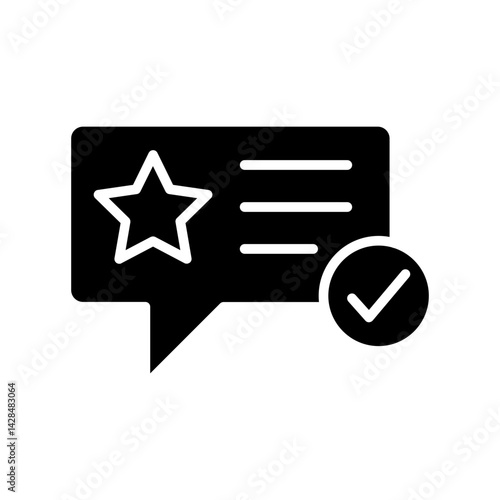 Testimonial Submission Vector Icon