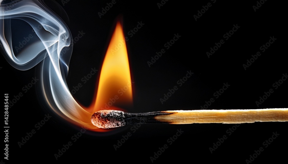 burned match macro closeup burnt matchstick isolated burned match macro closeup burnt matchstick isolated