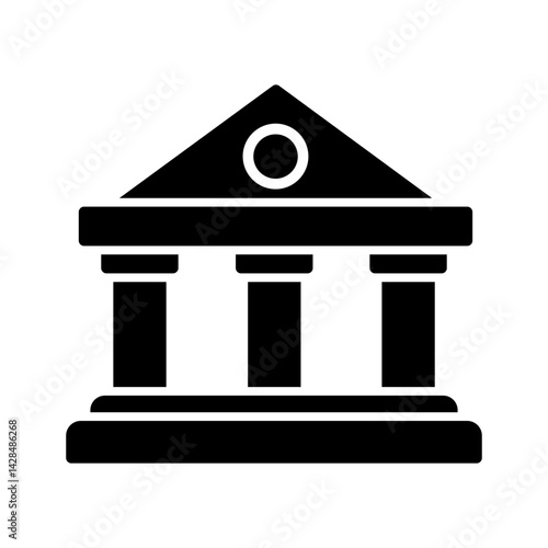 Courtroom Vector Icon