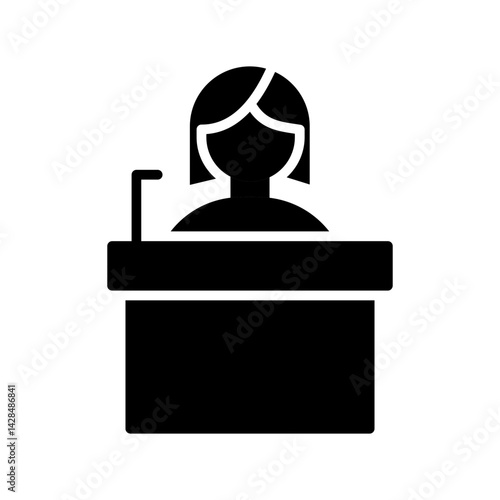 Witness Vector Icon