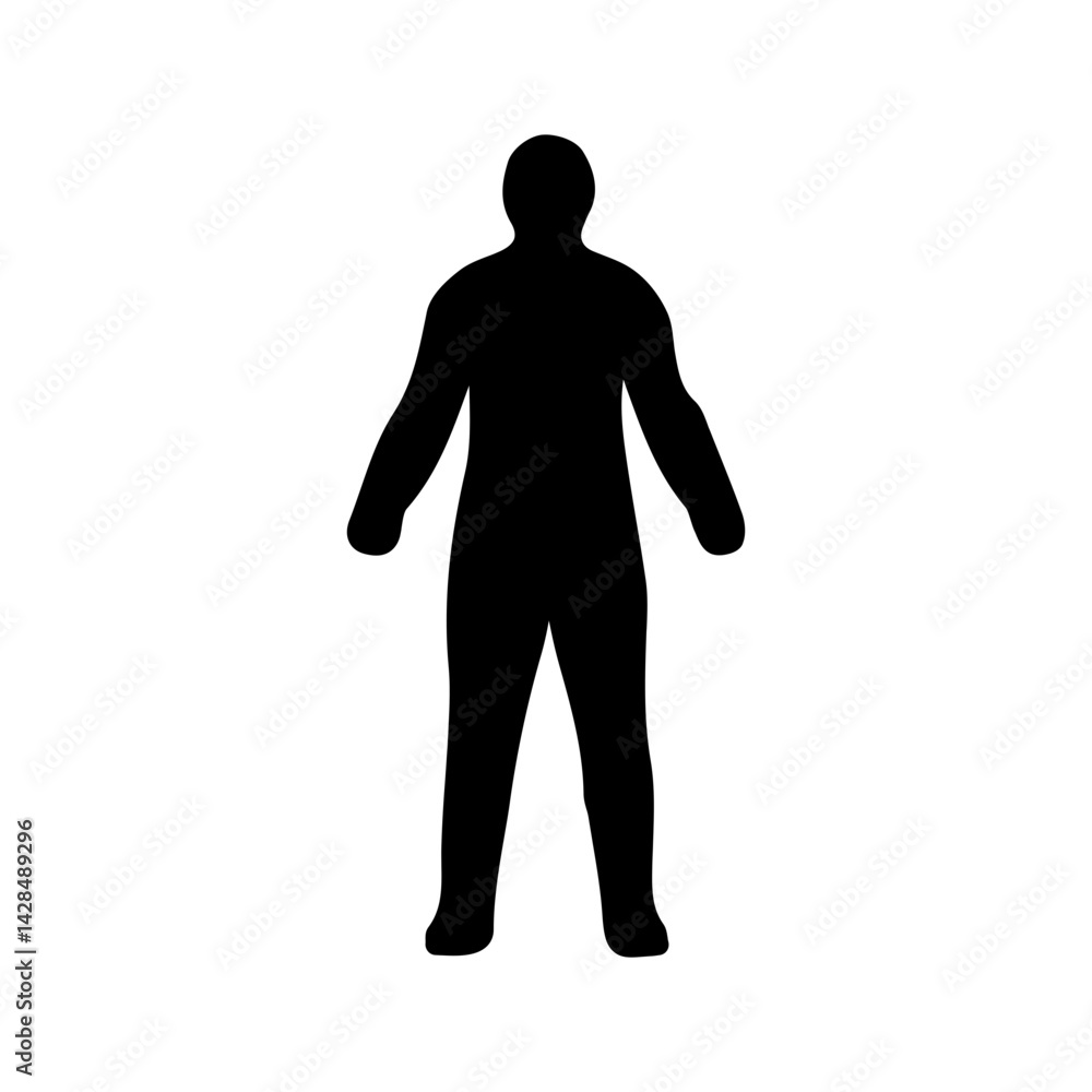 Body Composition Vector Icon Body Composition Vector Icon