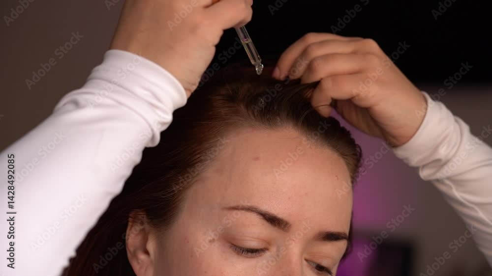 Pre-wash scalp and hair oiling. Applying Essential Hair Serum or oil. Pre-shampoo treatment. Hair loss Pre-wash scalp and hair oiling. Applying Essential Hair Serum or oil. Pre-shampoo treatment. Hair loss