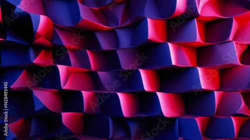 red and blue abstract background