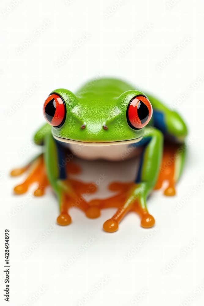 Fototapeta premium red eyed tree frog