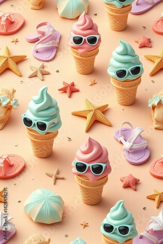 helados 3D