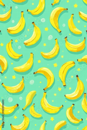 seamless pattern with bananas