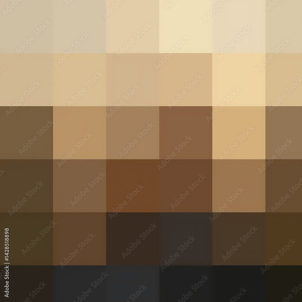 Abstract Brown Color Palette Background with Pixelated Design Pattern Abstract Brown Color Palette Background with Pixelated Design Pattern