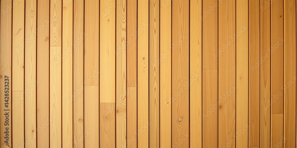 Obraz premium Warm Wood Plank Wall Background Texture