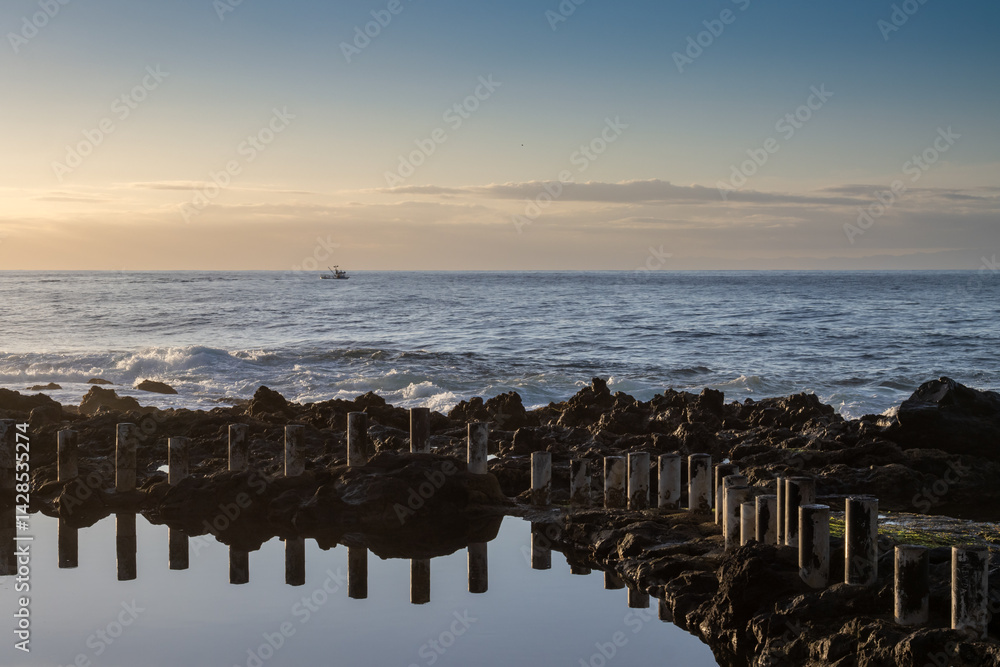 Obraz premium Natural swimming pool, Gran Canaria, Spain