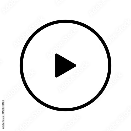 Free Download play icon vector template illustration design - GFXLoad