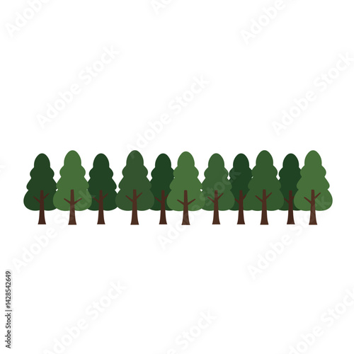 Nature's Palette: Stylized Tree Collection