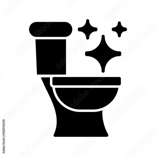 Bathroom Cleaning Vector Icon