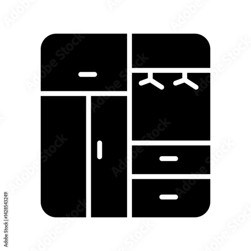 Closet Organization Vector Icon