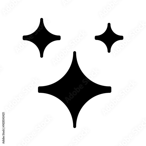 Sparkling Clean Vector Icon