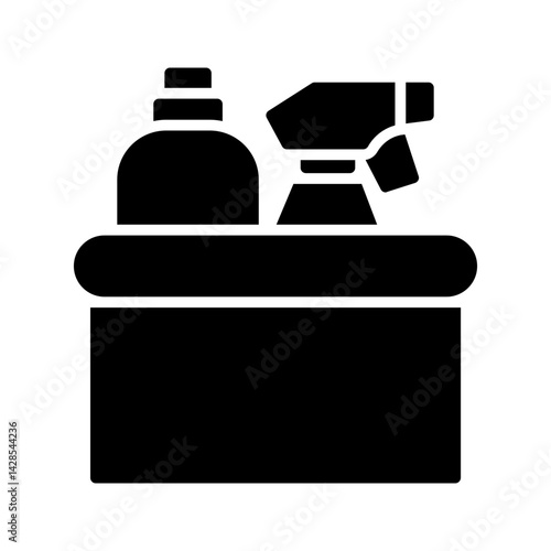 Cleaning Supplies Vector Icon