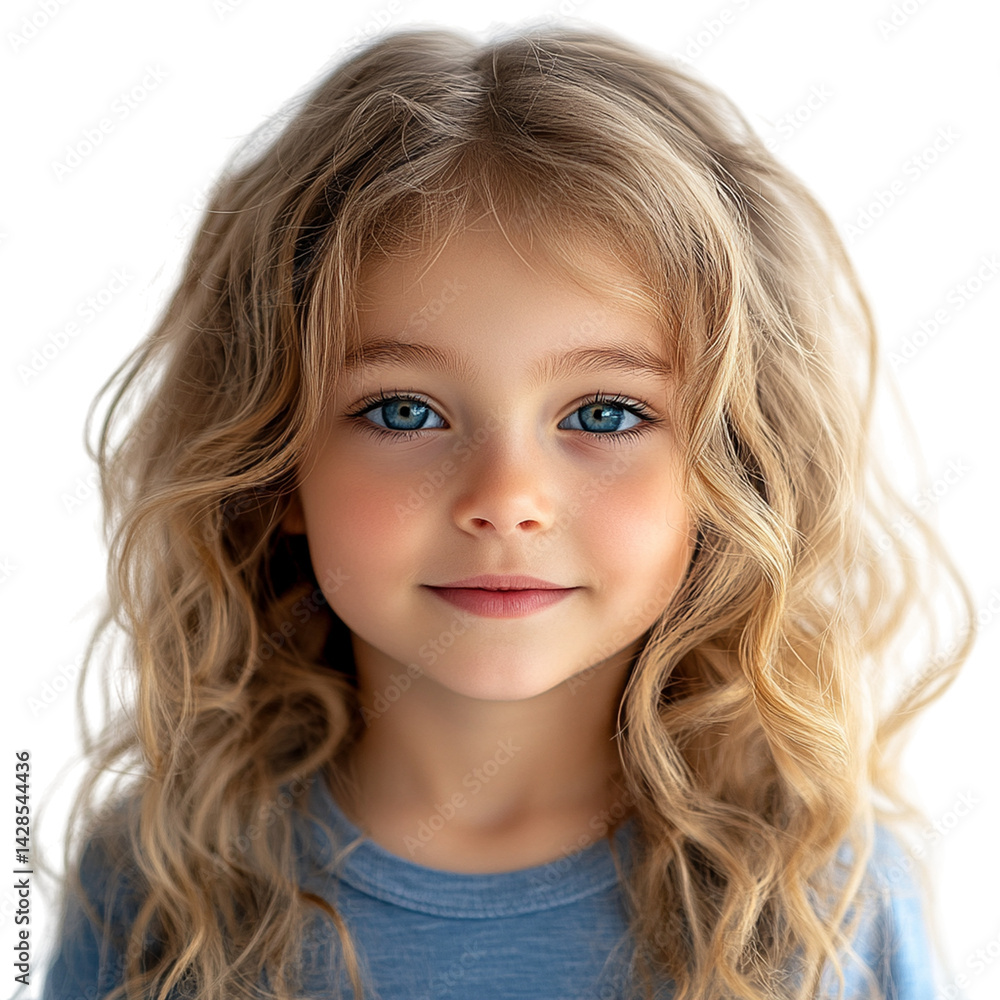 Portrait of a little girl transparent background
Portrait of a little girl transparent background