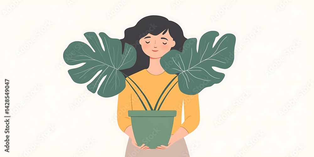 Hands Planting Sapling – Reforestation and Sustainable Gardening with Yellow Gloves Hands Planting Sapling – Reforestation and Sustainable Gardening with Yellow Gloves
