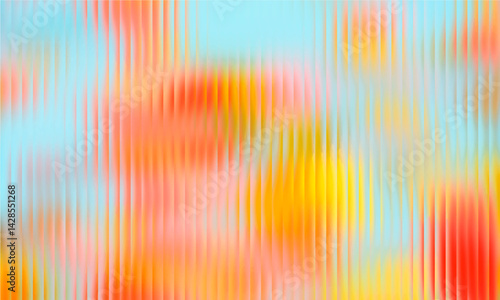 Vector Y2K Glass grainy Blurred black and white colors. Multicolored glass texture for banner, wallpaper, template, print.