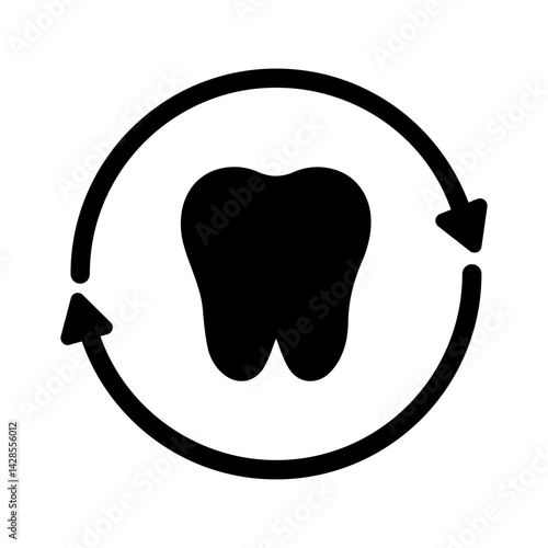 Dental Restoration Vector Icon