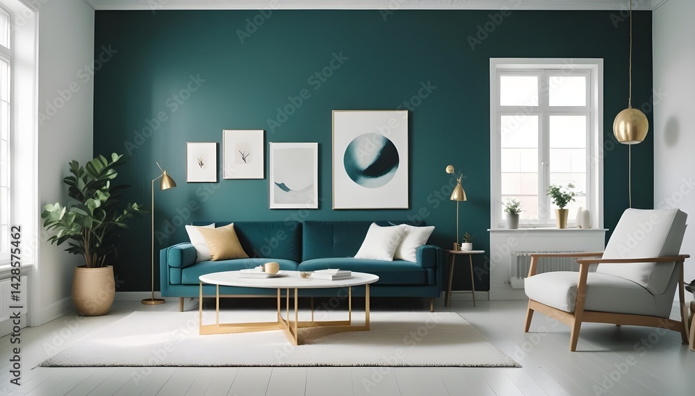 interior modern design room 3d interior modern design room 3d