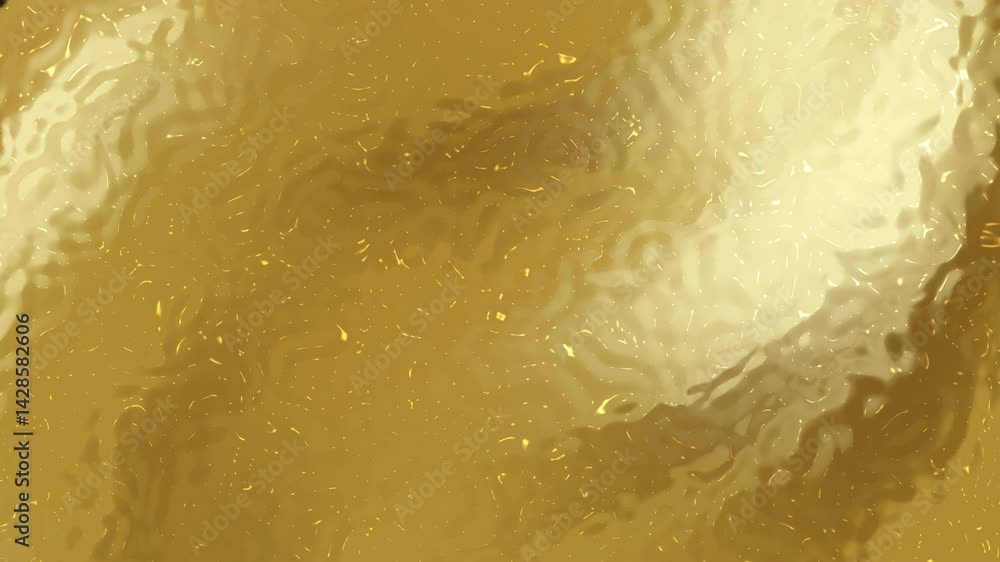 Abstract liquid gold texture background with flowing, shimmering surface. Animation background Abstract liquid gold texture background with flowing, shimmering surface. Animation background