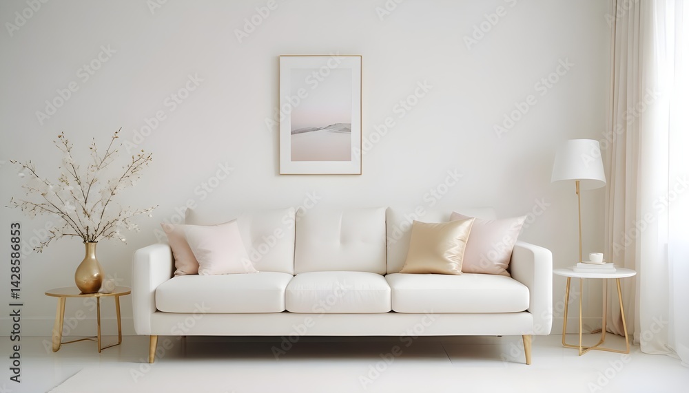 Fototapeta premium interior modern design room 3d