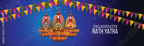 Creative chariot for happy rath yatra