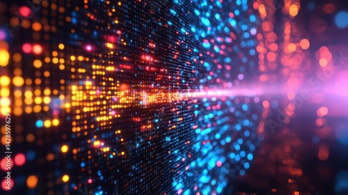 Wallpaper Mural A computer screen processing data Torontodigital.ca