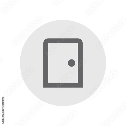 Free Download Sensor Door Outlined - GFXLoad
