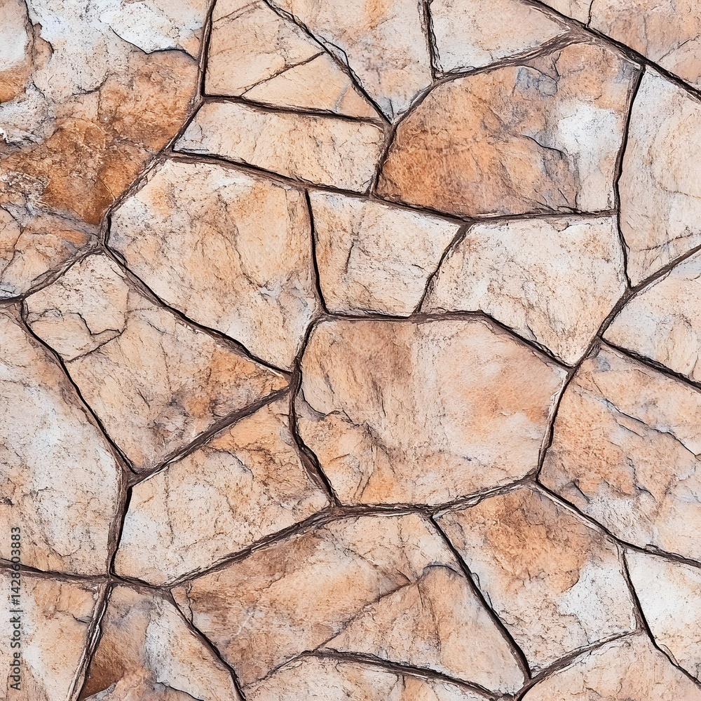 Irregular Stone Wall Texture Seamless Pattern Background Irregular Stone Wall Texture Seamless Pattern Background