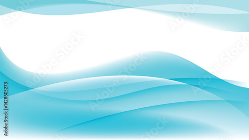 wave blue and green illustration abstrack baground vektor