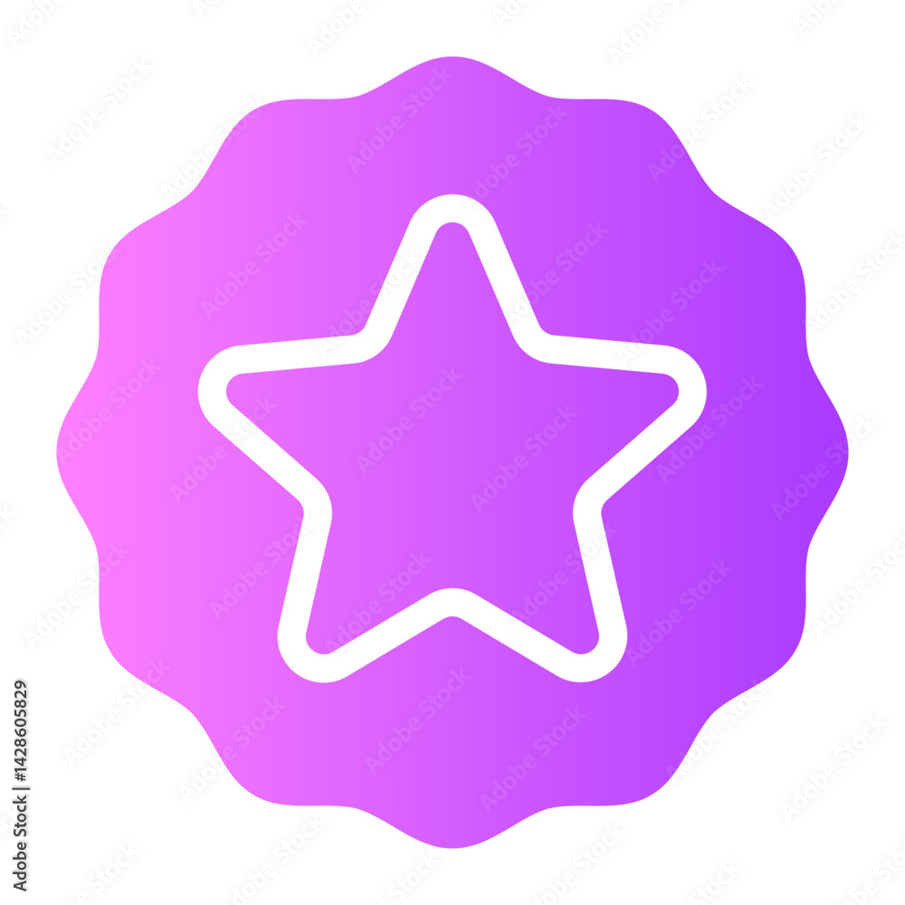 star gradient icon star gradient icon