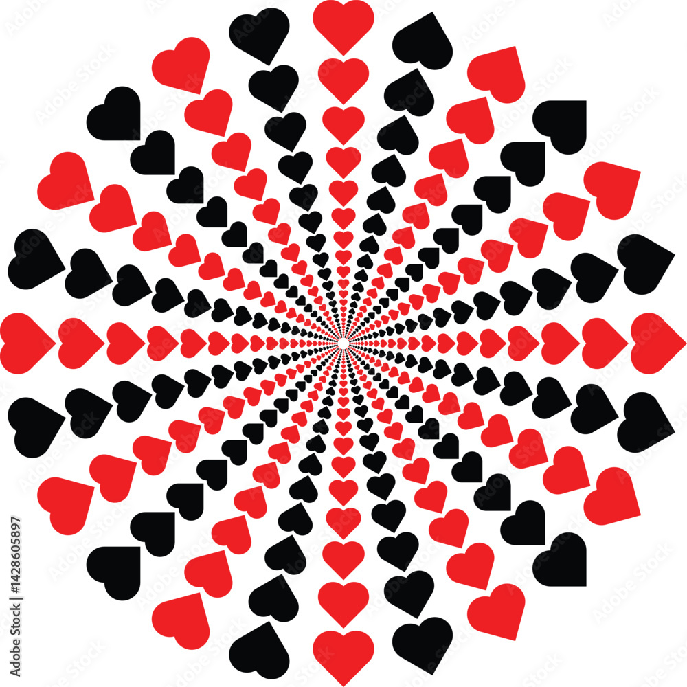 artistic heart shape concept ideal for cards banners and decor elements
artistic heart shape concept ideal for cards banners and decor elements
